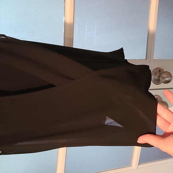 Mostly sheer, sequins. - Picture 5 of 5